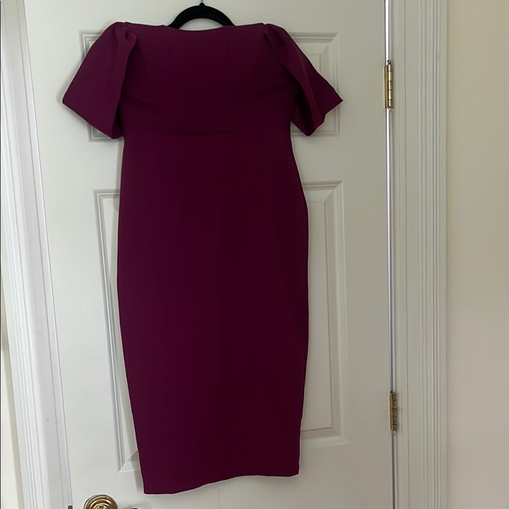 Elegant Purple Women's Dress